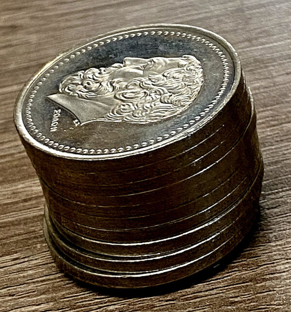 LOT 11 x 50 ΔΡΑΧΜΕΣ 1982 UNC (PROOF LIKE) - Image 2
